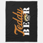 Couverture Polaire Teddy Bear (Devant)