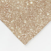 Couverture Polaire Teddy Bear Red Heart Gold Glitter (Coin)