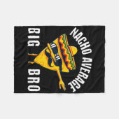 Couverture Polaire Tee Nacho Big Bro Dab Frère Sibling Cinc (Devant (Horizontal))