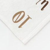 Couverture Polaire Teepee Monthly Baby Girl Milestone Blanket (Coin)