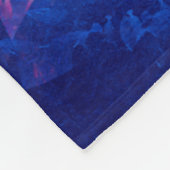 Couverture Polaire Teinture à tarte bleu-vert (Coin)