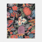 Couverture Polaire Teinture japonaise d'okinawaïen (Bingata) (Devant)