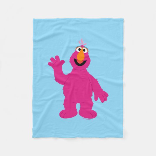 Couverture Polaire Telly Monster de Sesame Street (Devant)