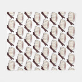 Couverture Polaire Temblek Puerto Rican Nouvel An Pudding De Coco (Devant (Horizontal))