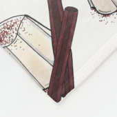 Couverture Polaire Temblek Puerto Rican Nouvel An Pudding De Coco (Coin)