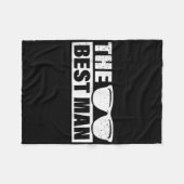 Couverture Polaire Témoins de mariage Demoiselles d'honneur drôle de  (Devant (Horizontal))