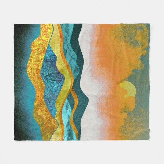 Couverture Polaire Tempête de pluie (Devant (Horizontal))