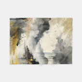 Couverture Polaire Tempête d'or (Devant (Horizontal))