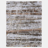 Couverture Polaire Tempête glaciaire d'hiver dans la forêt (Devant)