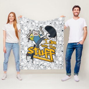 Couverture Polaire Temps d'aventure Finn "Je Suis Dans Ce Genre De