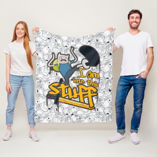 Couverture Polaire Temps d'aventure | Finn "Je Suis Dans Ce Genre De (En situation)