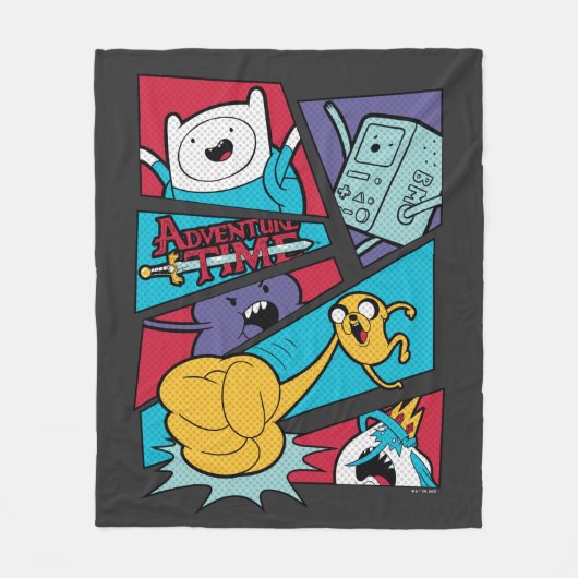 Couverture Polaire Temps d'aventure | Graphique du panneau d'action (Devant)