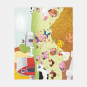 Couverture Polaire Temps de comptage - Ferme (Devant)