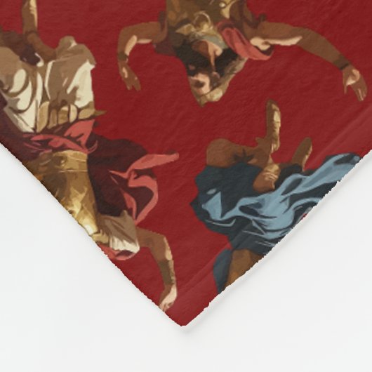 Couverture Polaire Ten Lords Leaping The Ten Commandments Vector (Coin)