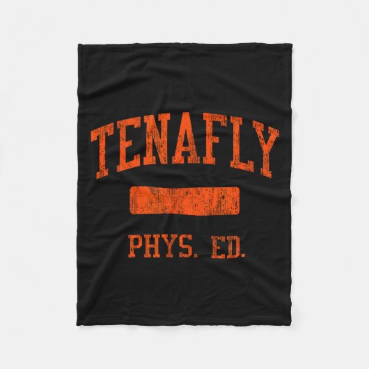 Couverture Polaire Tenafly High School Hs Tenafly Nj Phys Ed  (Devant)
