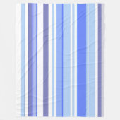 Couverture Polaire Tendance Moderne Bohème Chic Rayures (Devant)