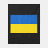 Couverture Polaire Tenez-vous avec l'Ukraine (Devant)