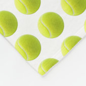 Couverture Polaire Tennis Ball Fleece Blanche (Coin)