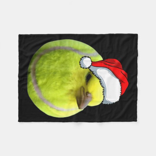Couverture Polaire Tennis Bird Ball Meme Christmas Pajamas Funny Meme (Devant (Horizontal))