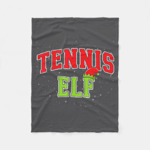 Couverture Polaire Tennis Elf Noël Famille Groupe Assorti Xmas