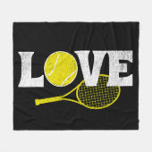 Couverture Polaire Tennis Love (Devant (Horizontal))