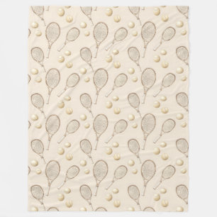 Couverture Polaire tennis vintage