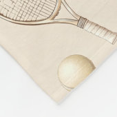 Couverture Polaire tennis vintage (Coin)