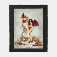 Tentation de fille diabolique gothique