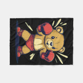 Couverture Polaire Tenue D'Ours Sport Pour Et Gants De Boxe Amateurs (Devant (Horizontal))