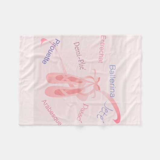 Couverture Polaire Termes de ballet (Devant (Horizontal))