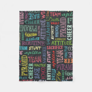 Couverture Polaire Termes de Cheer sur le Tableau Noir