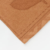 Couverture Polaire Terracotta Patchwork Quilt Rustic Farmhouse Floral (Coin)