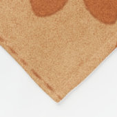 Couverture Polaire Terracotta Patchwork Quilt Rustic Farmhouse Floral (Coin)