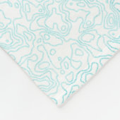 Couverture Polaire Terrain vert motif (Coin)
