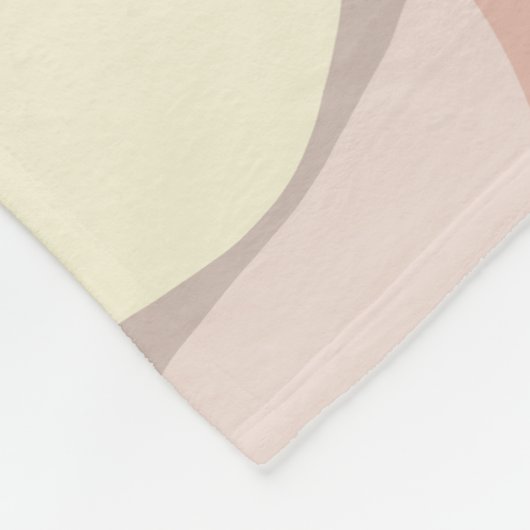 Couverture Polaire Terre Abstraite (Coin)