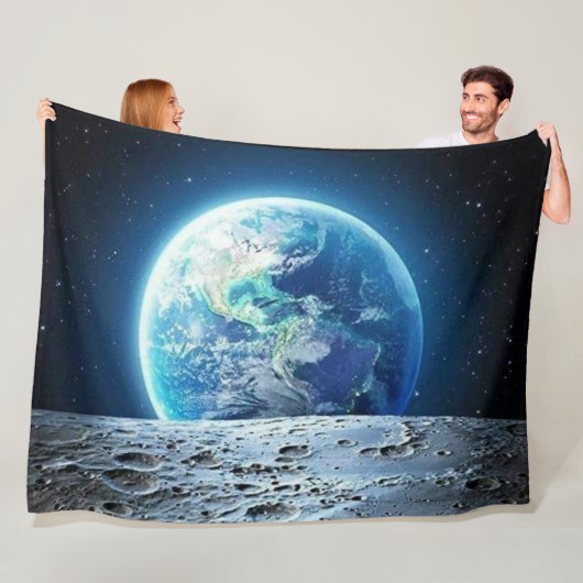 Couverture Polaire TERRE de la Lune (En situation)