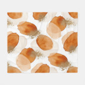 Couverture Polaire Terre Douce Abstraite (2) (Devant (Horizontal))