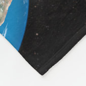 Couverture Polaire Terre Pleine Montrant Des Nuages Simulés Sur L'Afr (Coin)