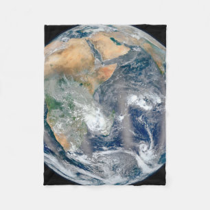 Couverture Polaire Terre Pleine Montrant L'Hémisphère Est.