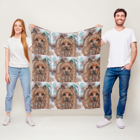 COUVERTURE POLAIRE TERRIER AUSTRALIEN (En situation)