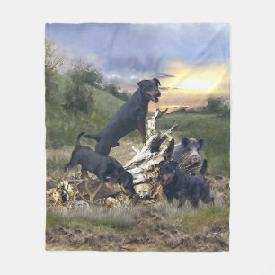 Couverture Polaire Terrier de chasse allemand (Jagdterrier)