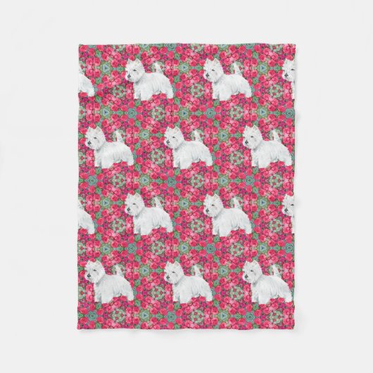 Couverture Polaire Terriers Blancs des Highlands Occidentaux (Devant)