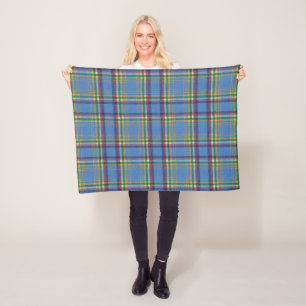 Couverture Polaire Territoire du Yukon Tartan original