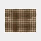 Couverture Polaire Territoires du Nord-Ouest Canada Tartan (Devant (Horizontal))