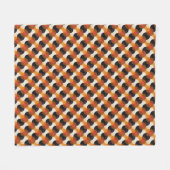 Couverture Polaire Tessellation du cercle d'automne (Devant (Horizontal))