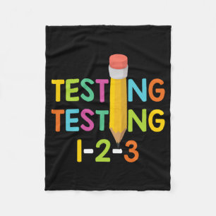 Couverture Polaire Test d'examen d'enseignant de jour 1-2-3