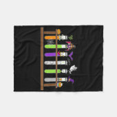 Couverture Polaire Test Tube Chimie Nerd Enseignant Sciences Éffrayan (Devant (Horizontal))