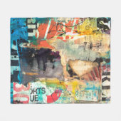 Couverture Polaire Tête de collage (Devant (Horizontal))