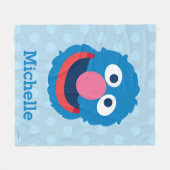 Couverture Polaire Tête de croissance | Ajouter Votre Nom (Devant (Horizontal))