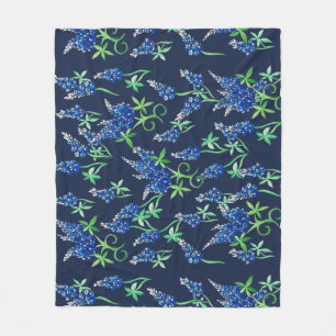 Couverture Polaire Texas Bluebonnets Texan